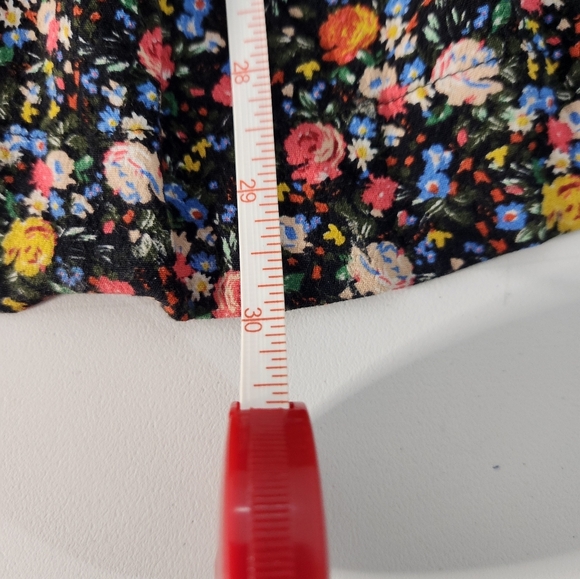 ZARA Floral Print Dress with 3/4 Sleeves, Size 11-12 Juniors - Picture 7 of 7